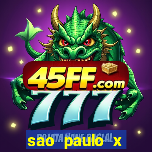 sao paulo x palmeiras palpites